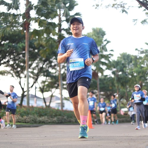 Race photo from BOGORUN 2026
