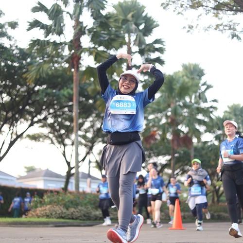 Race photo from BOGORUN 2026