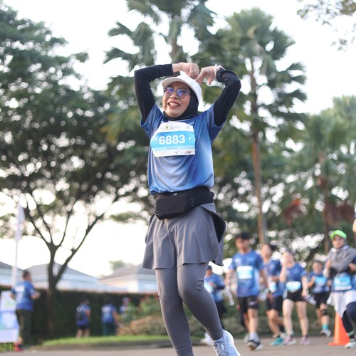 Race photo from BOGORUN 2026