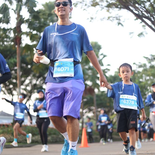 Race photo from BOGORUN 2026