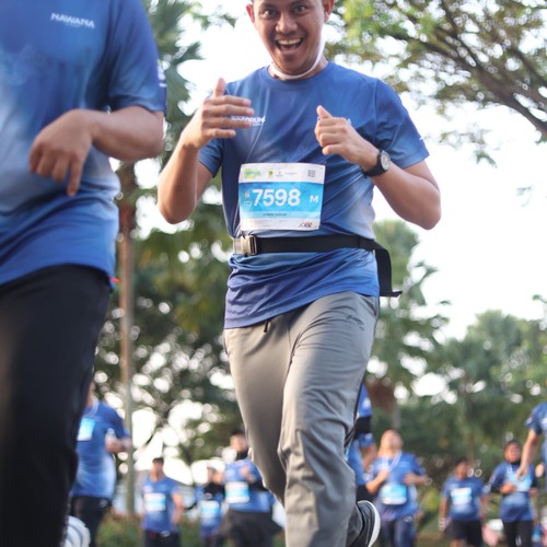 Race photo from BOGORUN 2026