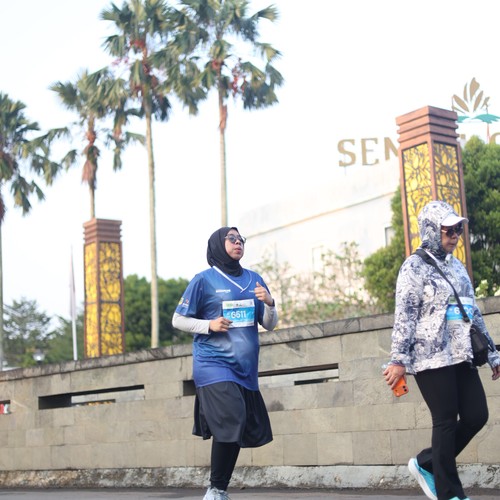 Race photo from BOGORUN 2026