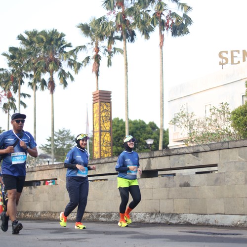 Race photo from BOGORUN 2026