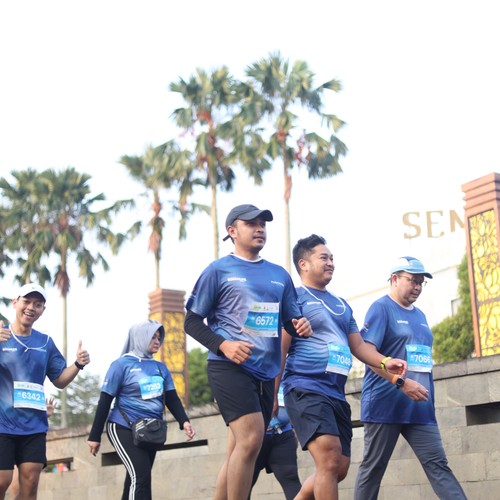 Race photo from BOGORUN 2026