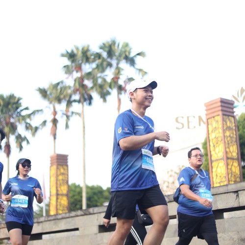 Race photo from BOGORUN 2026