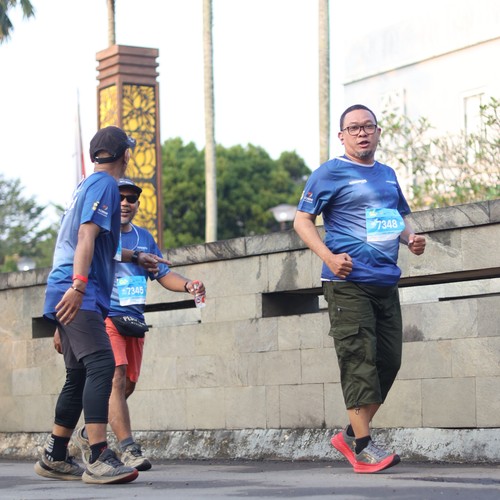 Race photo from BOGORUN 2026