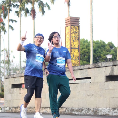 Race photo from BOGORUN 2026
