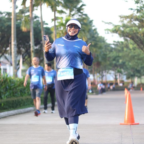 Race photo from BOGORUN 2026