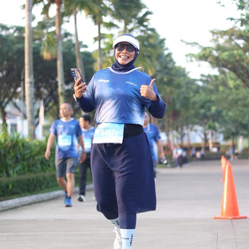 Race photo from BOGORUN 2026