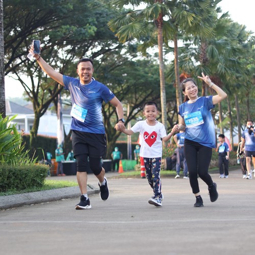 Race photo from BOGORUN 2026