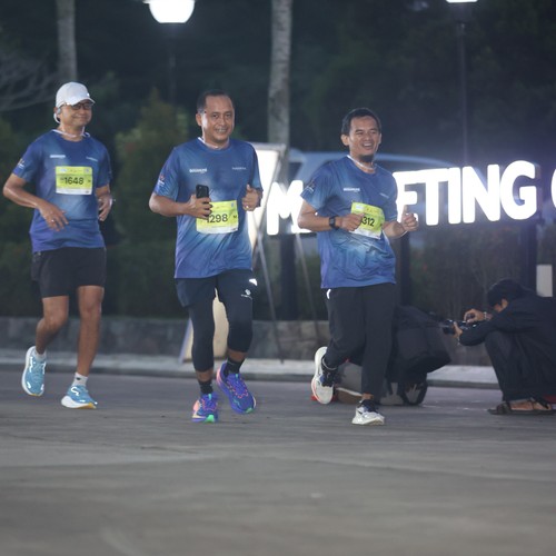 Race photo from BOGORUN 2026
