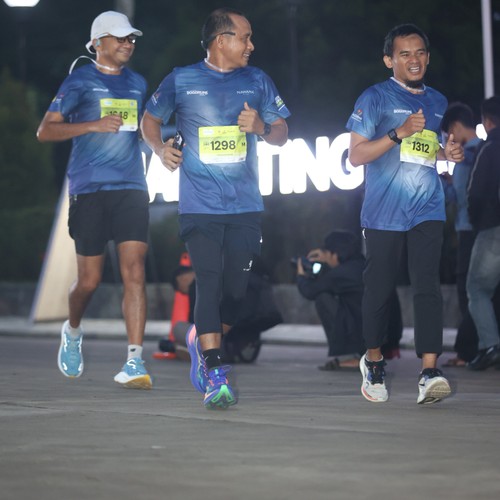 Race photo from BOGORUN 2026