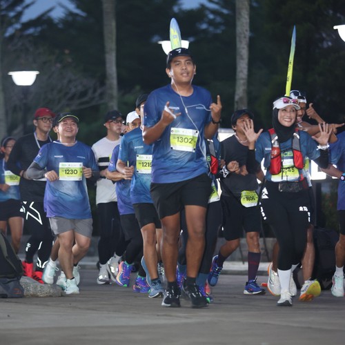 Race photo from BOGORUN 2026