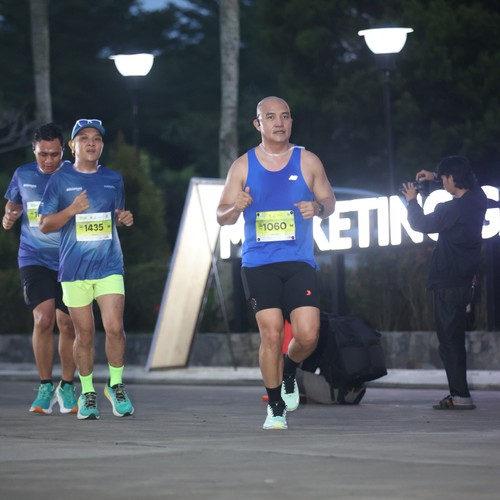 Race photo from BOGORUN 2026