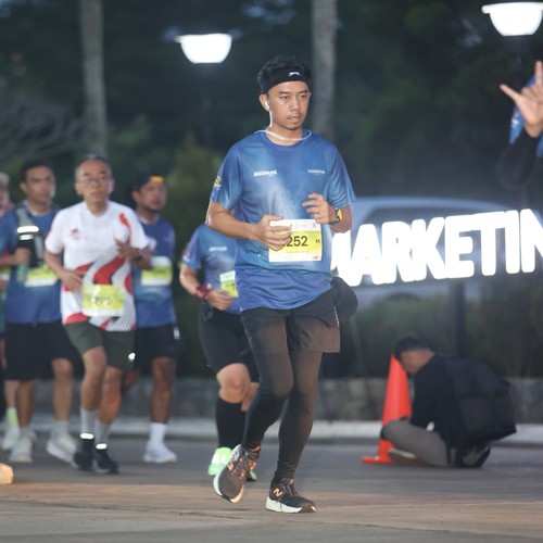 Race photo from BOGORUN 2026