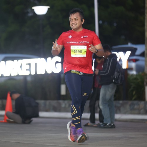 Race photo from BOGORUN 2026