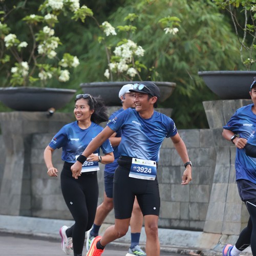 Race photo from BOGORUN 2026