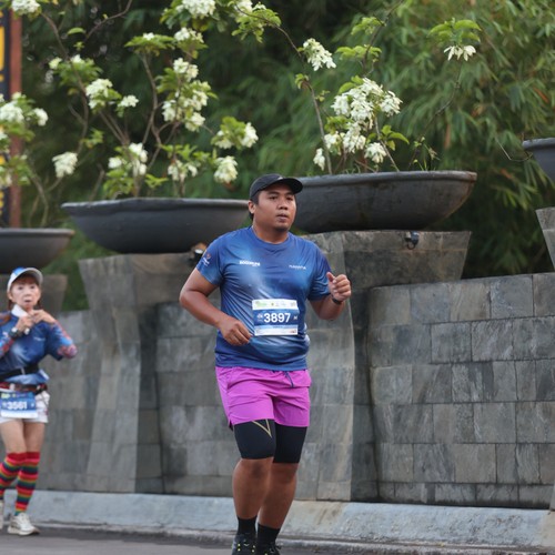 Race photo from BOGORUN 2026