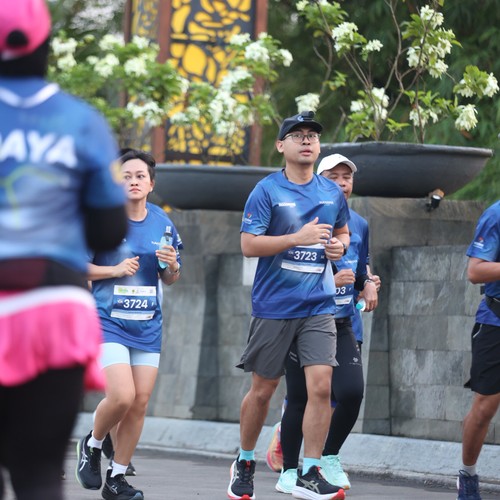 Race photo from BOGORUN 2026