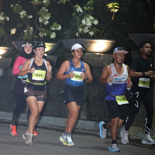 Race photo from BOGORUN 2026