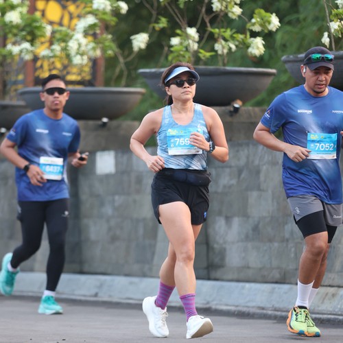 Race photo from BOGORUN 2026