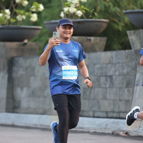 Race photo from BOGORUN 2026