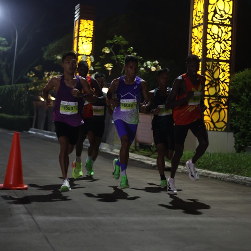 Race photo from BOGORUN 2026