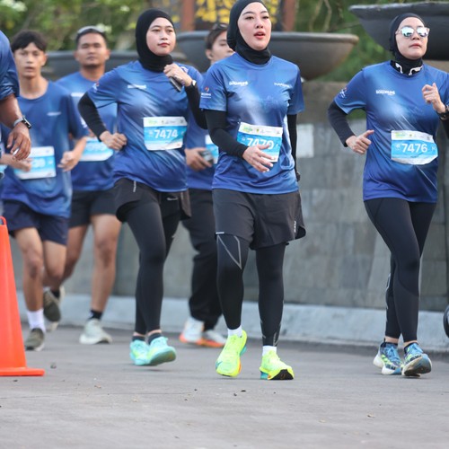 Race photo from BOGORUN 2026