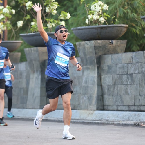 Race photo from BOGORUN 2026