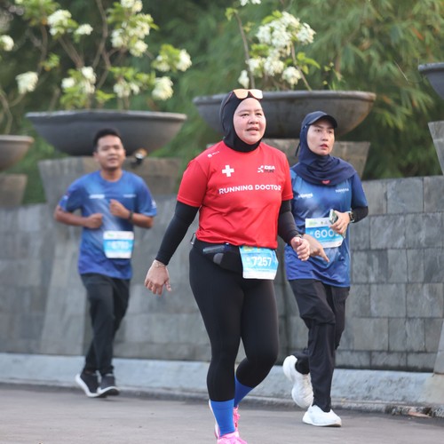 Race photo from BOGORUN 2026