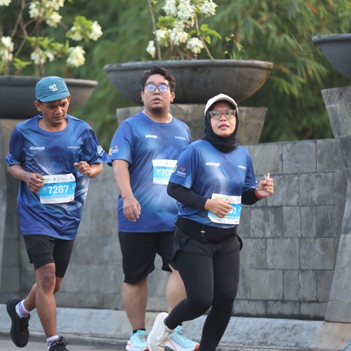 Race photo from BOGORUN 2026