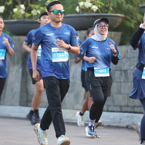 Race photo from BOGORUN 2026