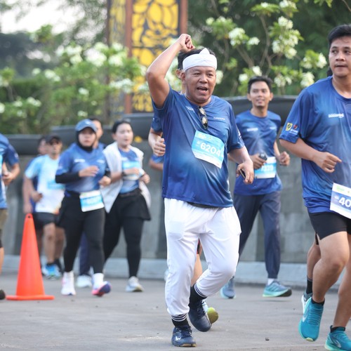 Race photo from BOGORUN 2026