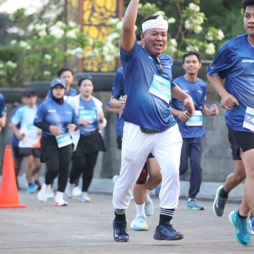 Race photo from BOGORUN 2026