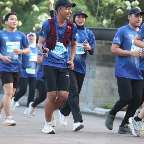 Race photo from BOGORUN 2026