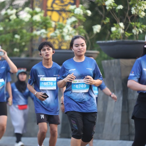 Race photo from BOGORUN 2026