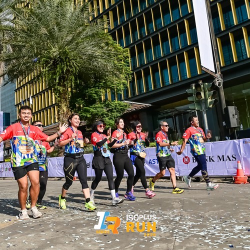 Race photo from ISOPLUS RUN 2026 - JAKARTA