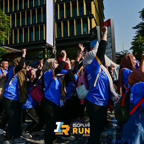 Race photo from ISOPLUS RUN 2026 - JAKARTA