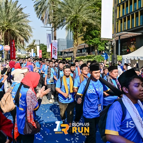 Race photo from ISOPLUS RUN 2026 - JAKARTA