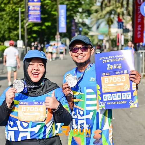 Race photo from ISOPLUS RUN 2026 - JAKARTA