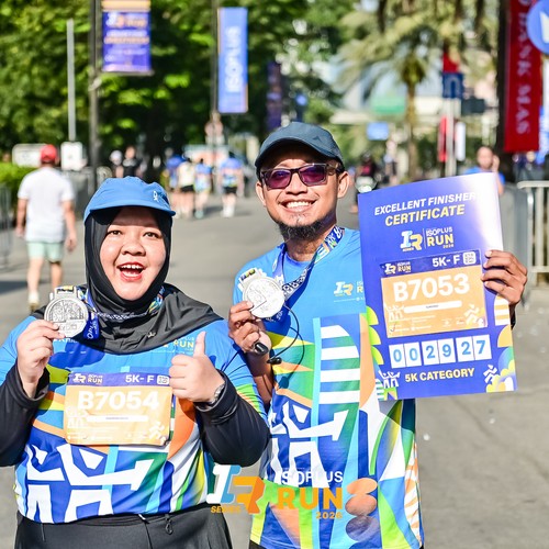 Race photo from ISOPLUS RUN 2026 - JAKARTA