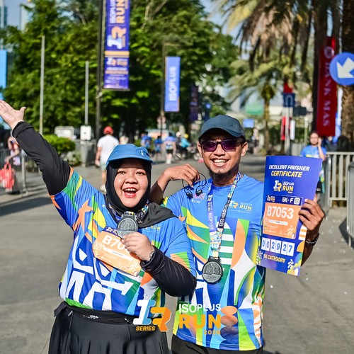 Race photo from ISOPLUS RUN 2026 - JAKARTA