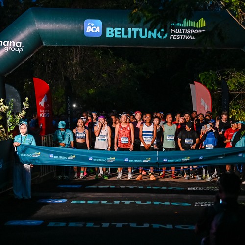 Race photo from Belitung Multisport Festival