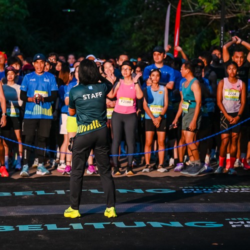 Race photo from Belitung Multisport Festival
