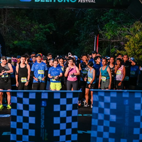 Race photo from Belitung Multisport Festival