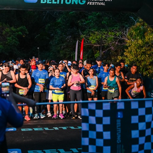 Race photo from Belitung Multisport Festival