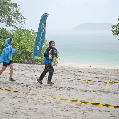 Race photo from Belitung Multisport Festival