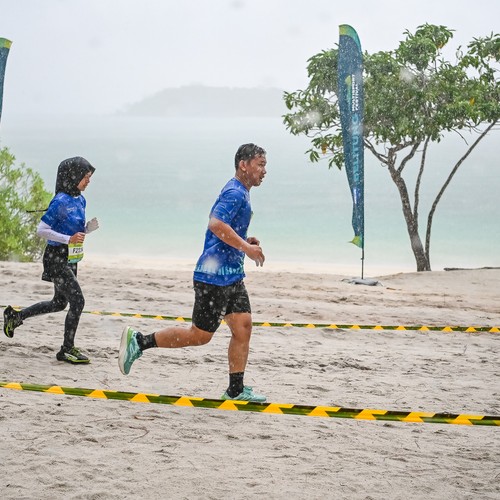 Race photo from Belitung Multisport Festival