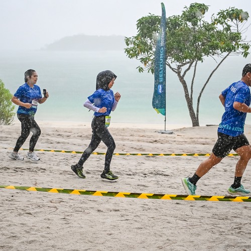 Race photo from Belitung Multisport Festival
