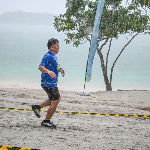 Race photo from Belitung Multisport Festival